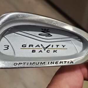 cobra optimum inertia rh single 3 iron regular flex apollo steel shaft